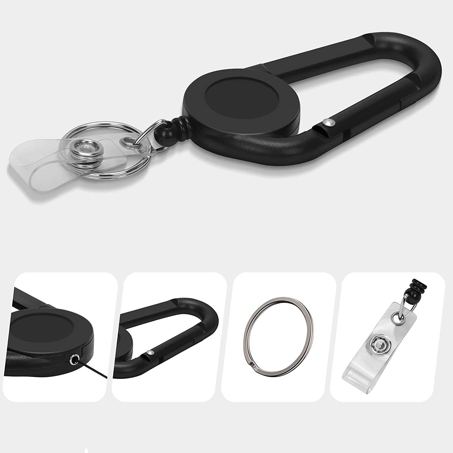 ABS Material for Badge Reel Keychain & Outdoor Gear