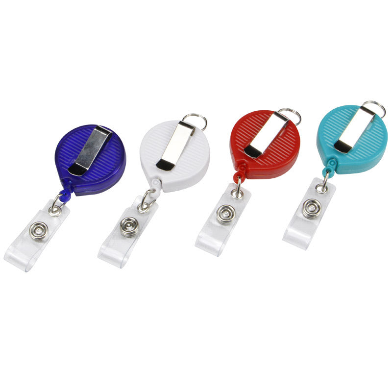 Custom Full Color Fish Mouth Belt Retractable Badge Reel/ ID Badge Reel