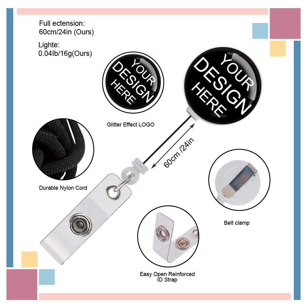 Custom Round Badge Reel