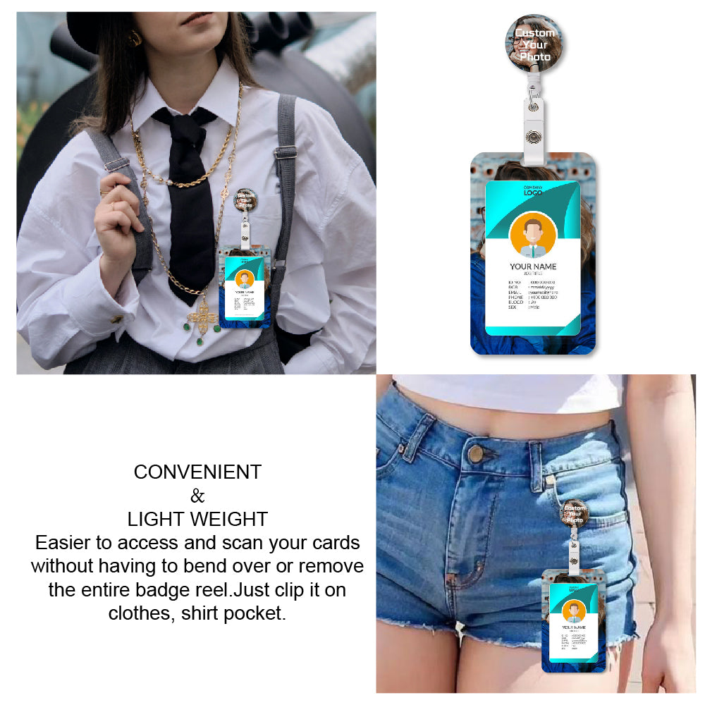 ABS Plastic ID Badge Holder