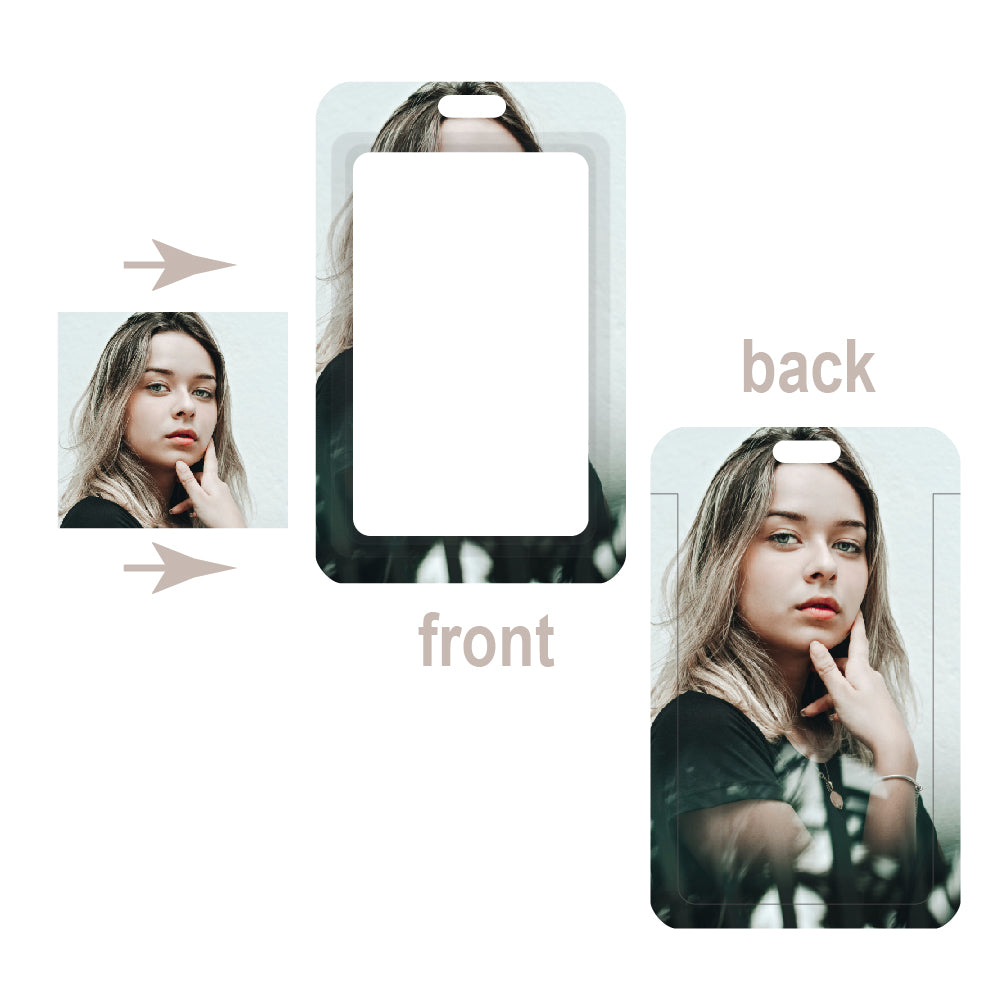 ABS Plastic ID Badge Holder