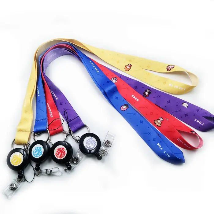 Custom Retractable Badge Reel Lanyards