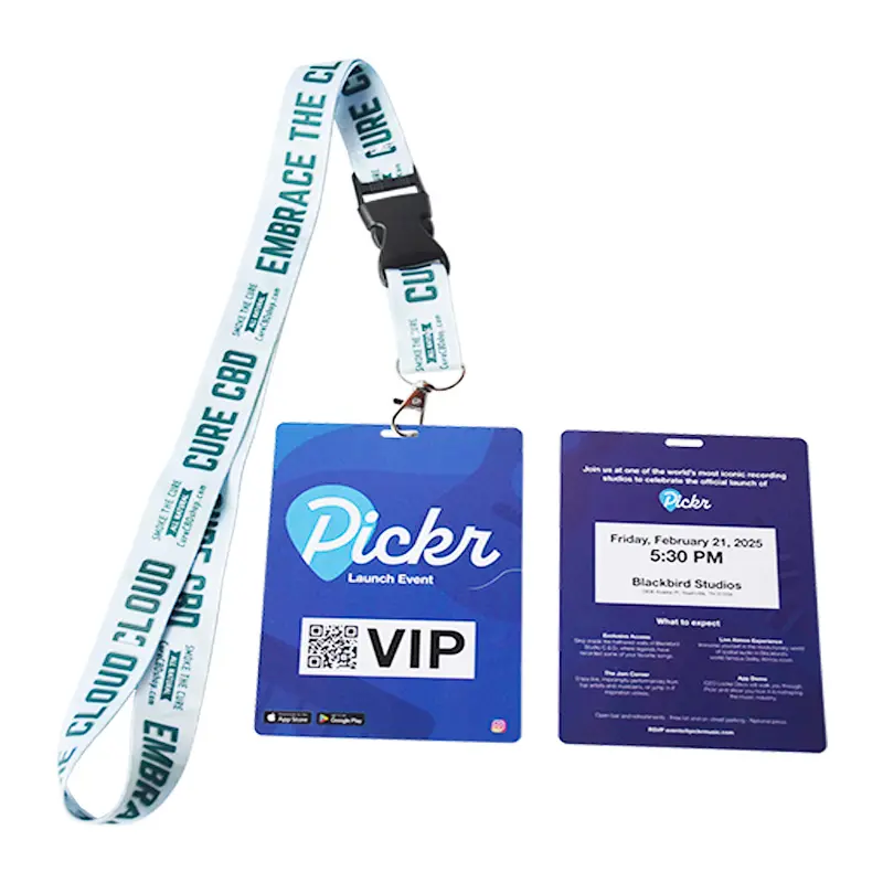 Custom PVC ID Card & Lanyard