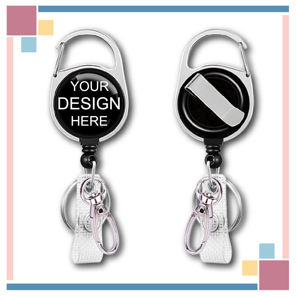 Custom printed badge reels