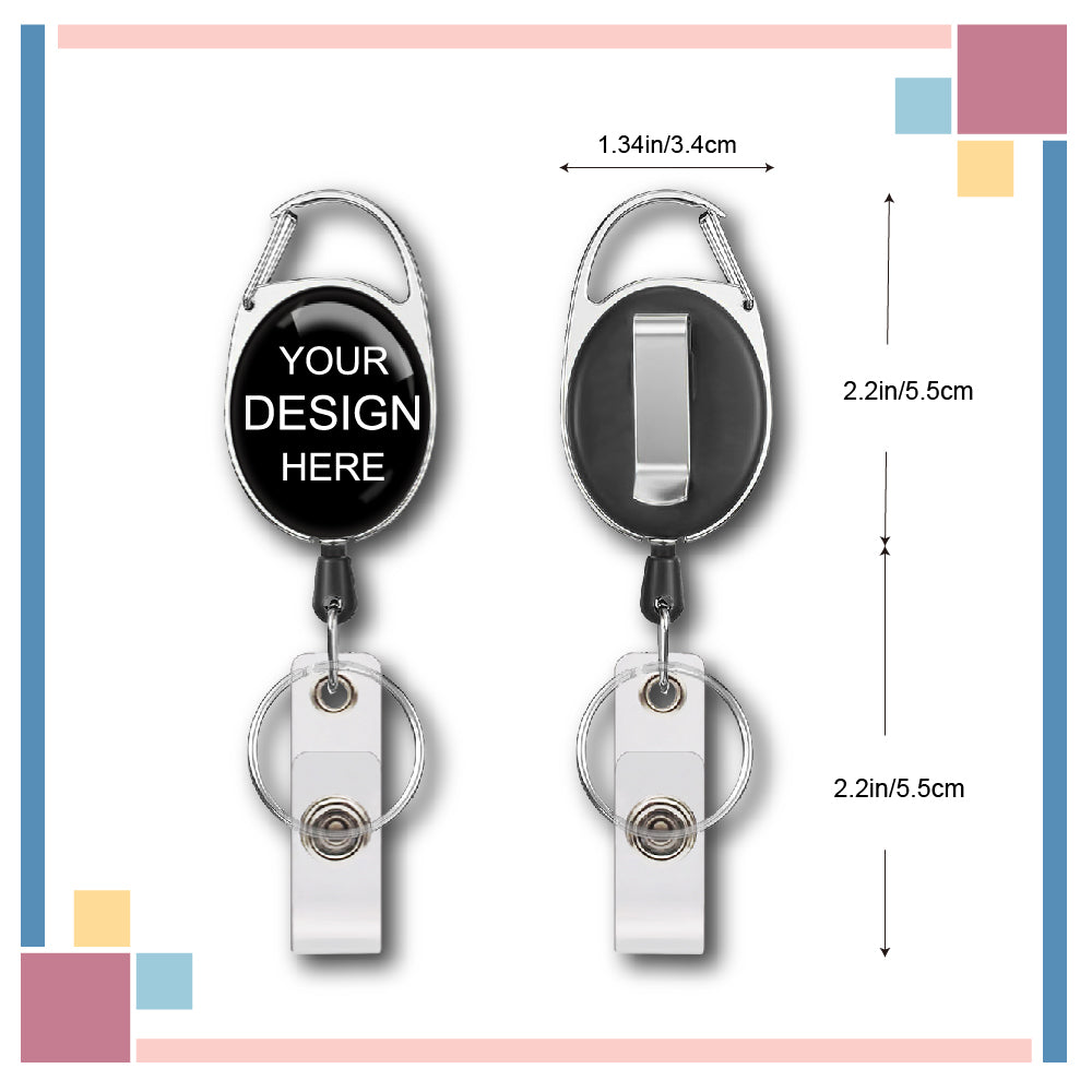 Personalized Badge Reel with Logo