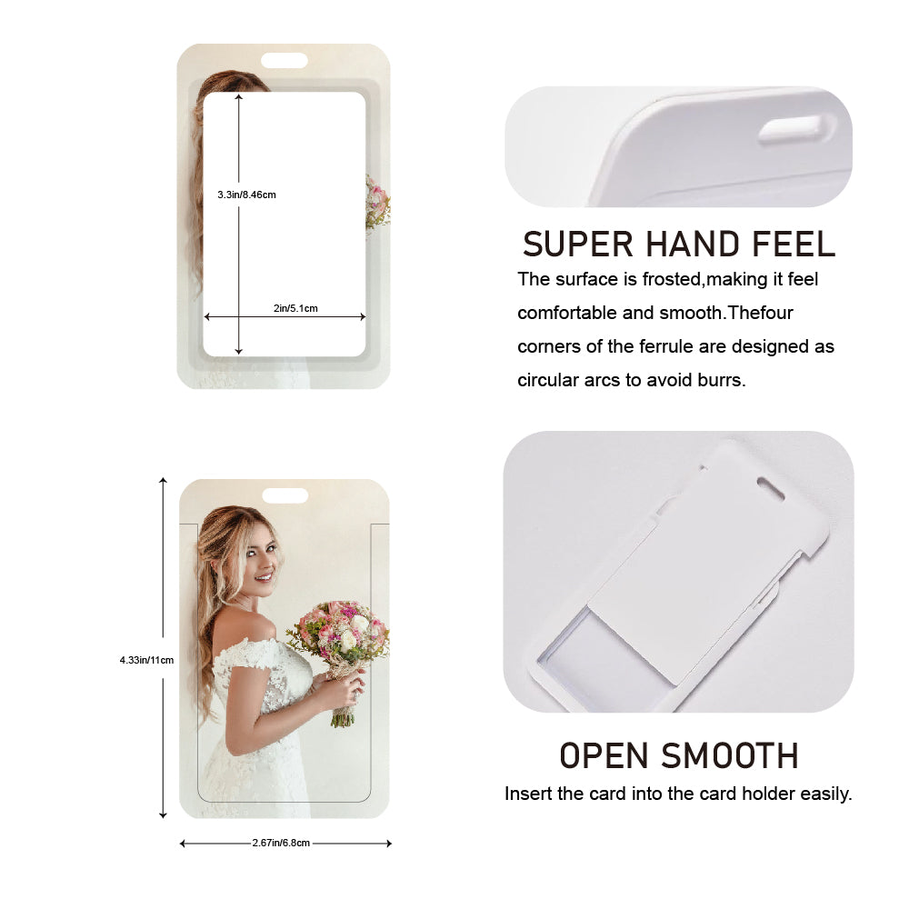 customizable 360-degree rotating alligator clip with an ID card holder