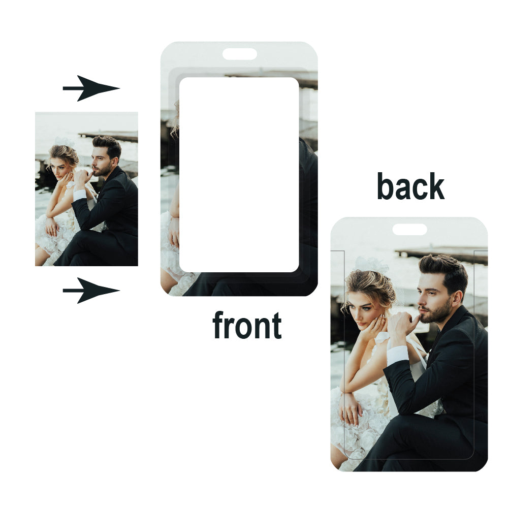 customizable 360-degree rotating alligator clip with an ID card holder
