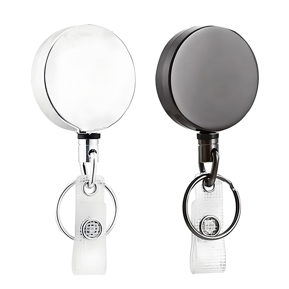 Metal 4CM Diameter Retractable Reel Badge