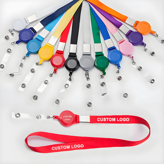 Custom Retractable Badge Reel Lanyards