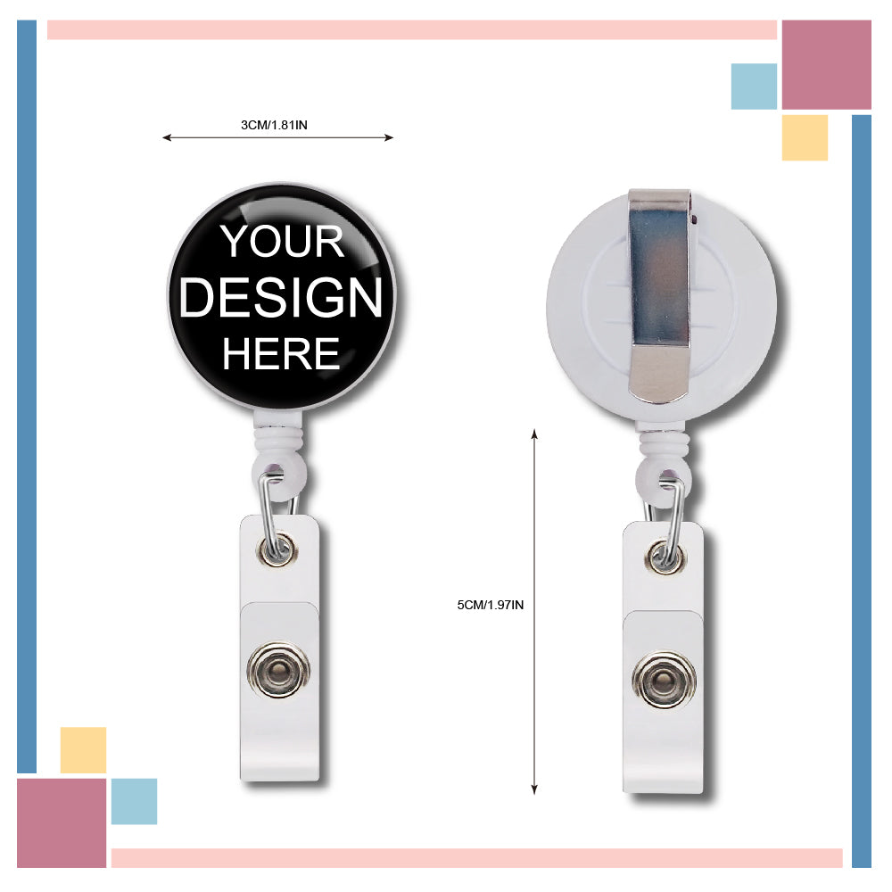 Custom Round Badge Reel