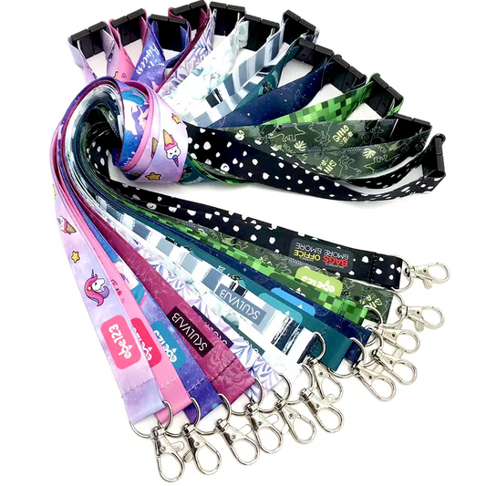 Custom Metal Hook Safety Clip Neck Lanyard