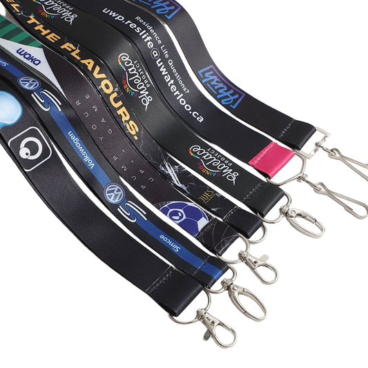 Custom Printed Single Metal Hook Lanyard