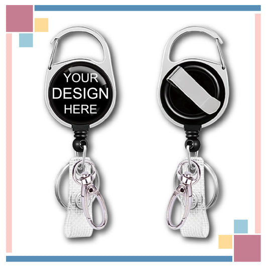 Custom printed badge reels