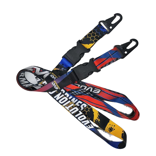 Custom Eagle Hook Release Plastic Buckle Lanyard