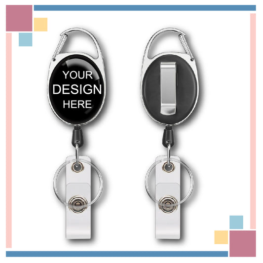 Personalized Badge Reel with Logo